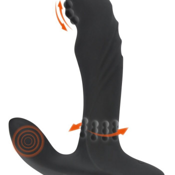 Анальный стимулятор с ротацией и пульсацией 593869ON