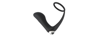 Стимулятор простаты с кольцом для пениса 595853ON