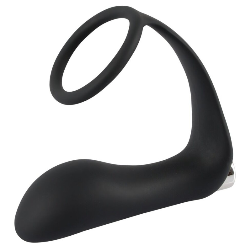 Стимулятор простаты с кольцом для пениса 595853ON