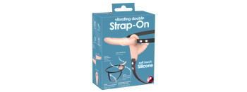 Вибрирующий двойной страпон 596949ON