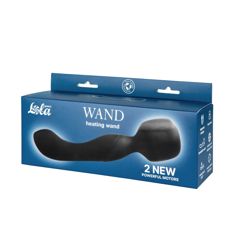 Нагревающийся Вонд Heating Wand Black 1018-01lola