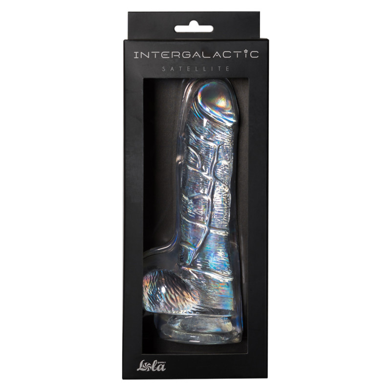 Прозрачный дилдо Intergalactic Satellite 7080-03lola