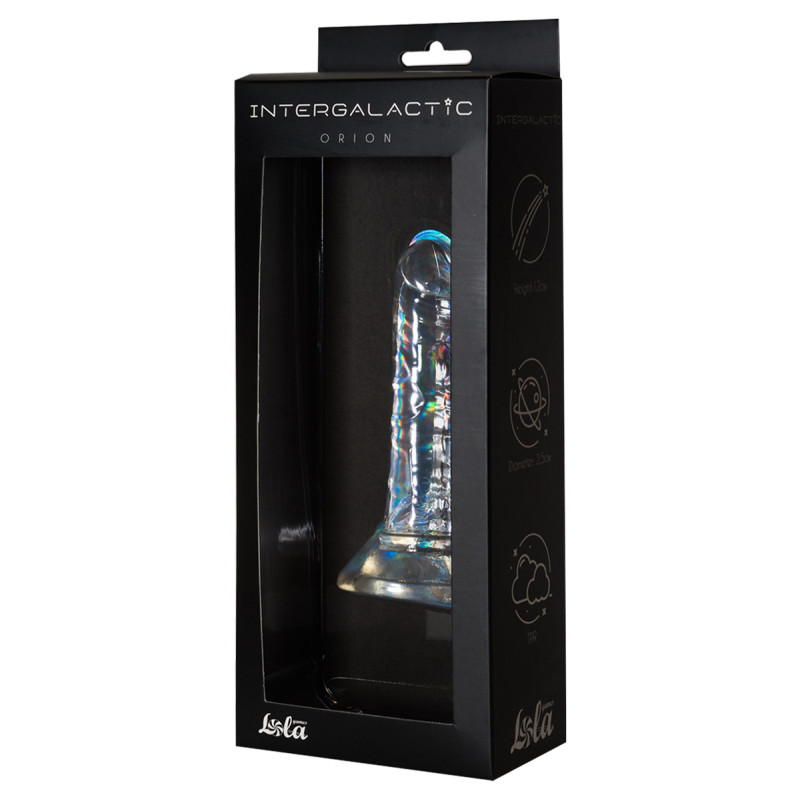 Прозрачный дилдо Intergalactic Orion 7080-09lola