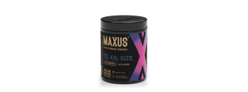 Презервативы MAXUS XXL гладкие №15 6205mx