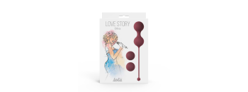 Набор вагинальных шариков Love Story Diva Wine Red 3012-02lola