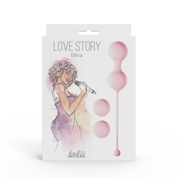 Набор вагинальных шариков Love Story Diva Tea Rose 3012-01lola