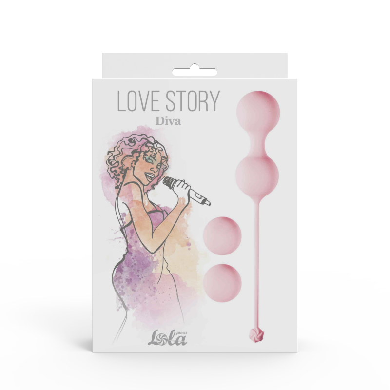 Набор вагинальных шариков Love Story Diva Tea Rose 3012-01lola