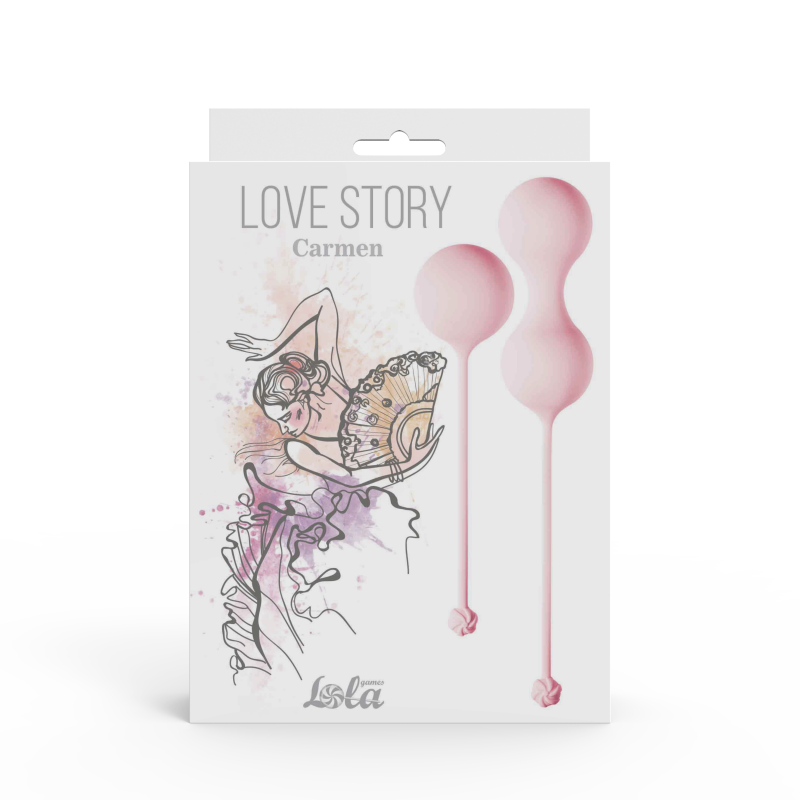 Набор вагинальных шариков Love Story Carmen Tea Rose 3011-01lola