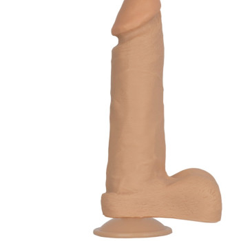 Фаллоимитатор на присоске гелевый с мошонкой 101500ru