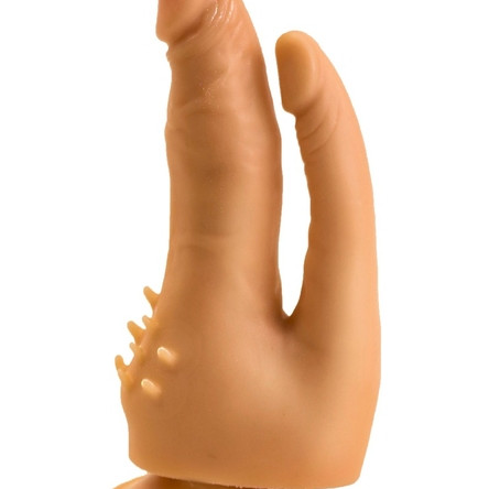 Фаллоимитатор на присоске гелевый двойной 104800ru