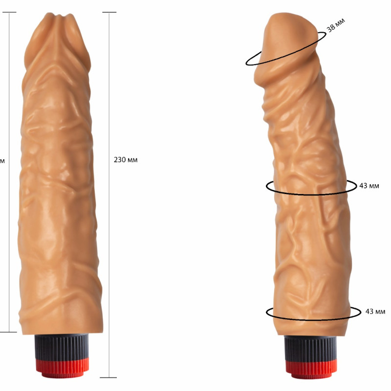 Вибратор гелевый 110500ru