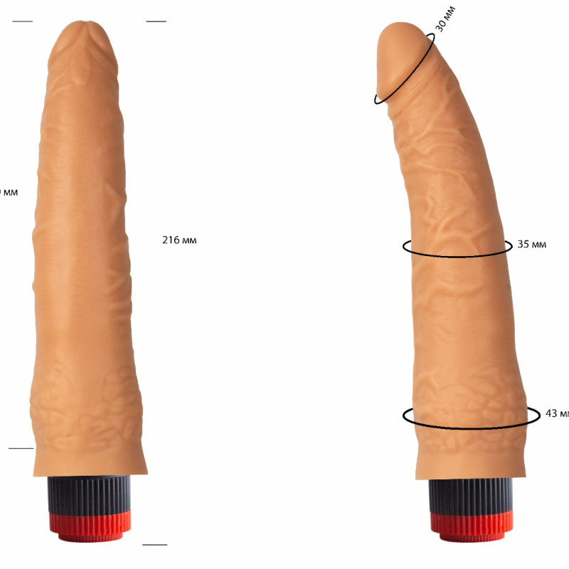 Вибратор гелевый 110700ru