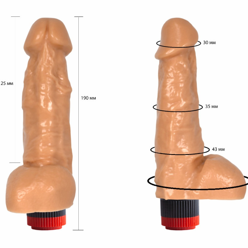 Вибратор гелевый 111200ru