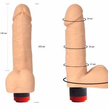 Вибратор гелевый 111400ru