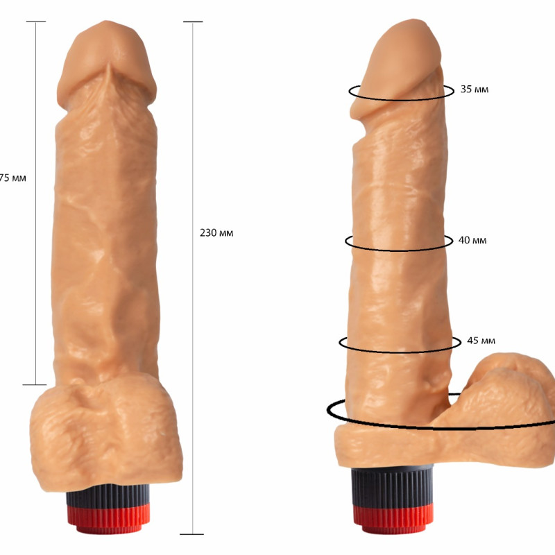 Вибратор гелевый 111500ru