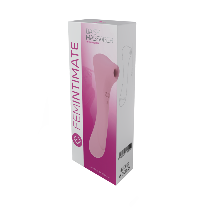 Вакуумный стимулятор FEM.Daisy Massager Pink 11251AL