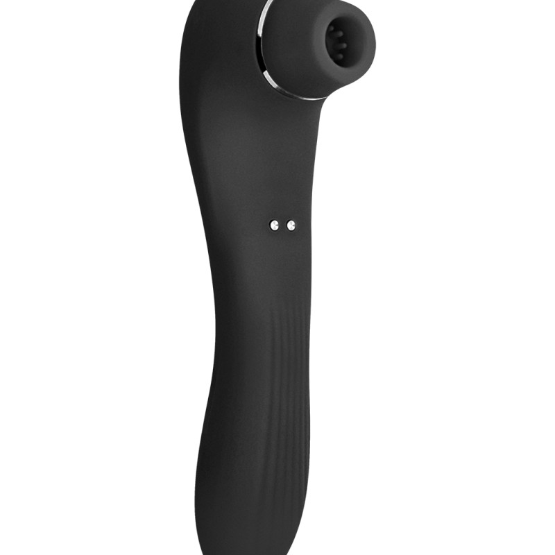 Вакуумный стимулятор Smoooch Black Clitoral Suction & Vibration 11319AL