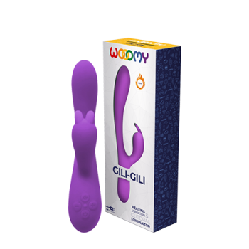Вибратор Gili-Gili Vibrator with Heat Purple 11343AL