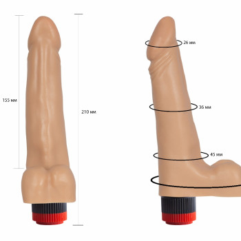 Вибратор гелевый 115000ru