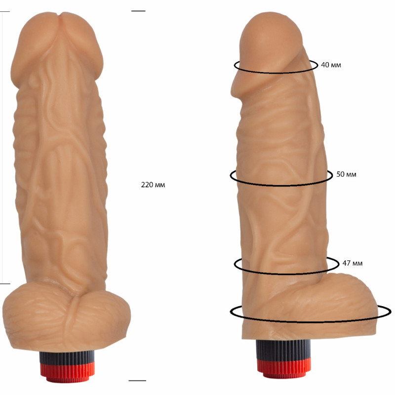 Вибромассажер-реалистик в ламинате (КОНГ) 115500ru