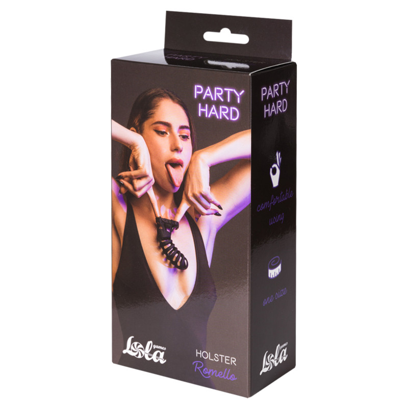 Пояс Верности Party Hard Romello Black 1166-01lola