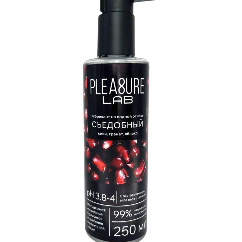 Съедобный Лубрикант на Водной Основе Pleasure Lab Киви, гранат, яблоко 1182-02lab