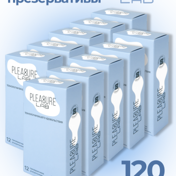 Комплект из 10 пачек презервативов ультратонких Pleasure Lab 12шт 511280-10lab