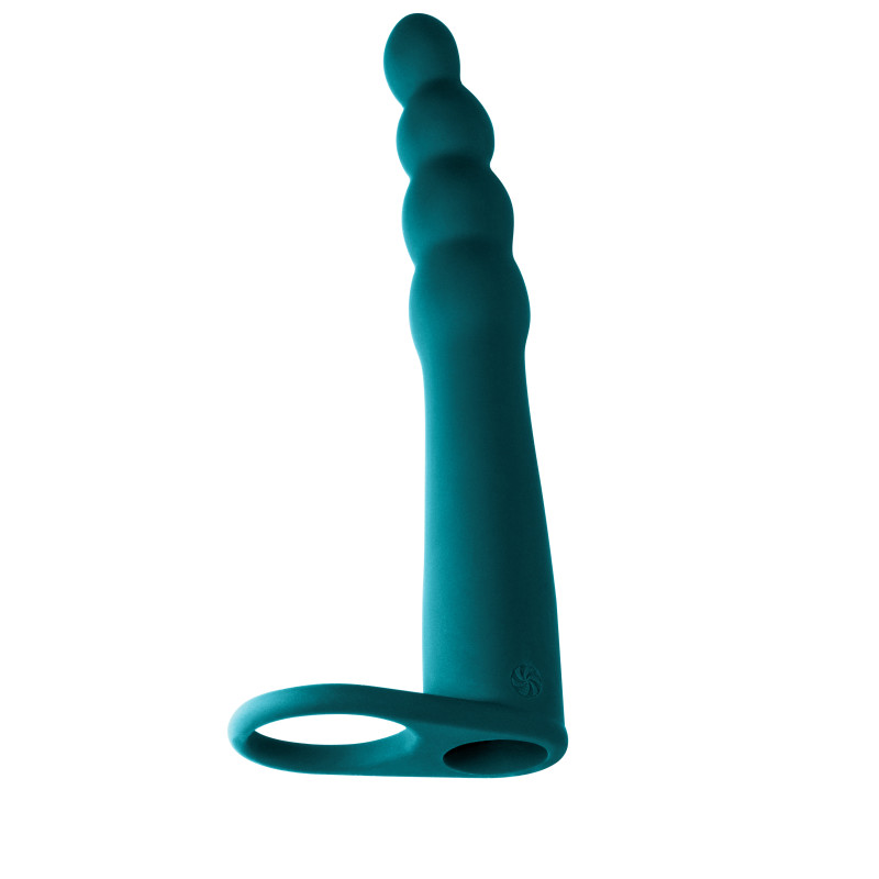 Вибронасадка для двойного проникновения Pure Passion Bramble Green 1201-03lola