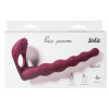 Вибронасадка для Двойного Проникновения Pure Passion Farnell Wine Red 1203-02lola