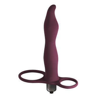 Вибронасадка для двойного проникновения Pure Passion Flirtini Wine red 1204-02lola