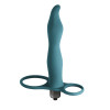 Вибронасадка для двойного проникновения Pure Passion Flirtini Green 1204-03lola