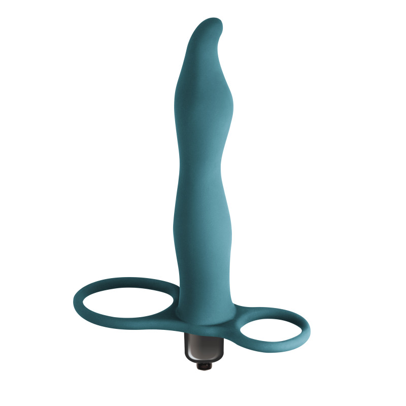 Вибронасадка для двойного проникновения Pure Passion Flirtini Green 1204-03lola