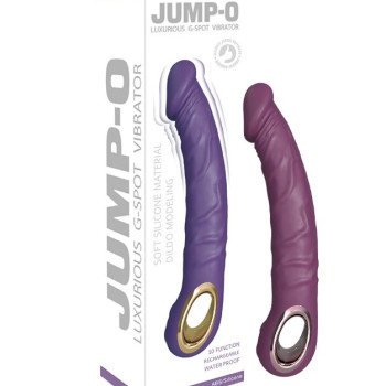 Силиконовый вибратор фиолетовый SW3020