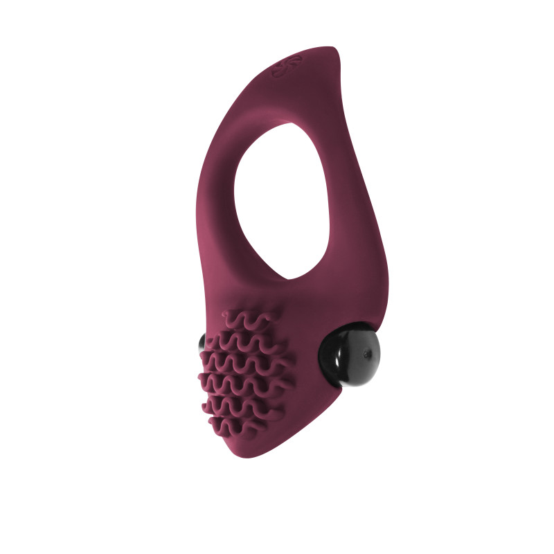 Эрекционное виброкольцо Pure Passion  Midnight Wine red 1300-02lola