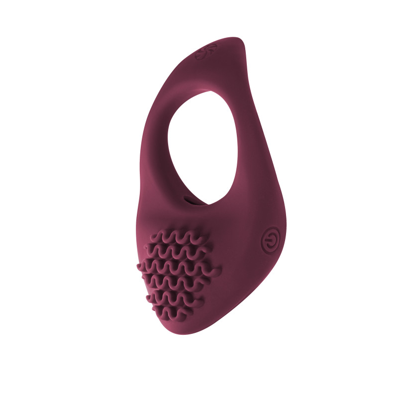 Эрекционное виброкольцо Pure Passion Moonshine Wine red 1301-02lola