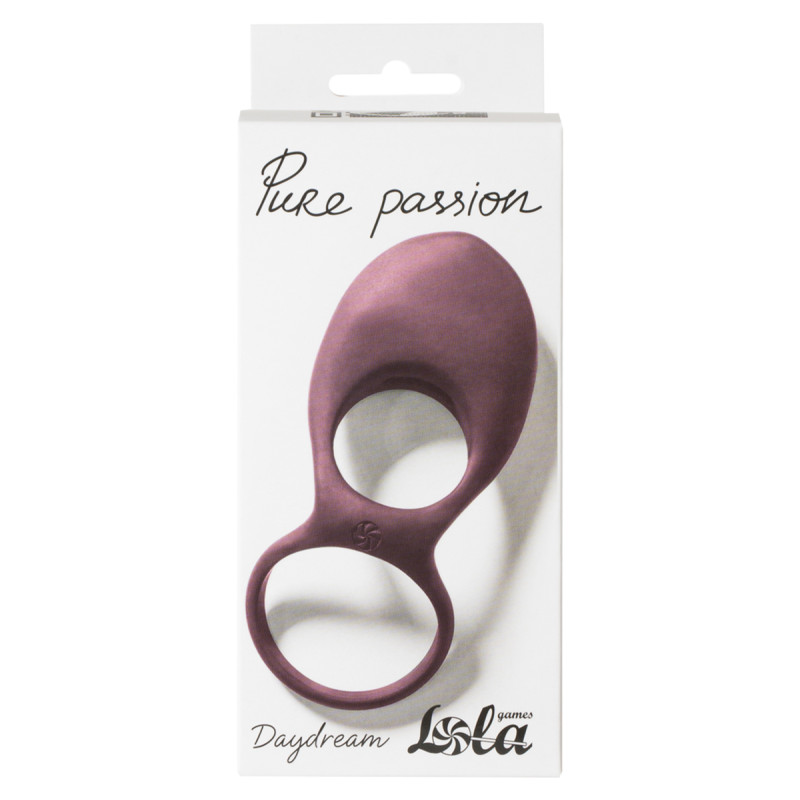 Эрекционное Виброкольцо Pure Passion Daydream Wine Red 1303-02lola