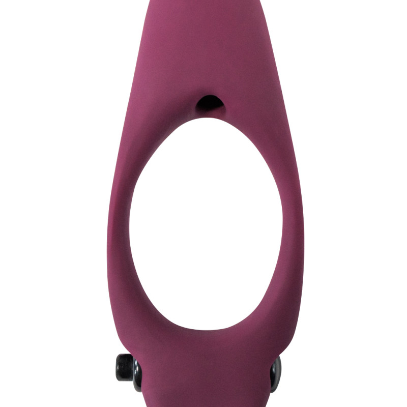 Эрекционное виброкольцо Pure Passion Stardust Wine red 1304-02lola