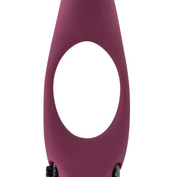 Эрекционное виброкольцо Pure Passion Lunar Wine red 1305-02lola