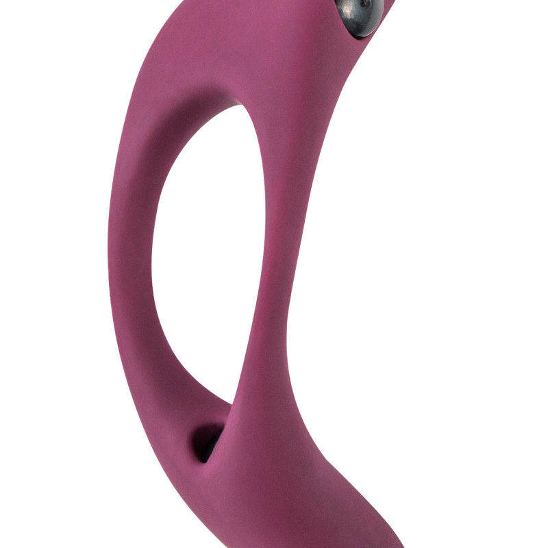 Эрекционное виброкольцо Pure Passion Lunar Wine red 1305-02lola