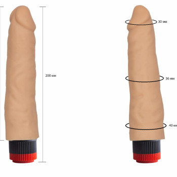 Вибратор гелевый 117100ru