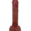 Дилдо с эффектами вибрации, вращения и пенетрации с нагревом 3476-01
