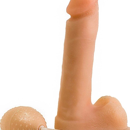 Фаллоимитатор - реалистик на присоске с грушей 181500ru