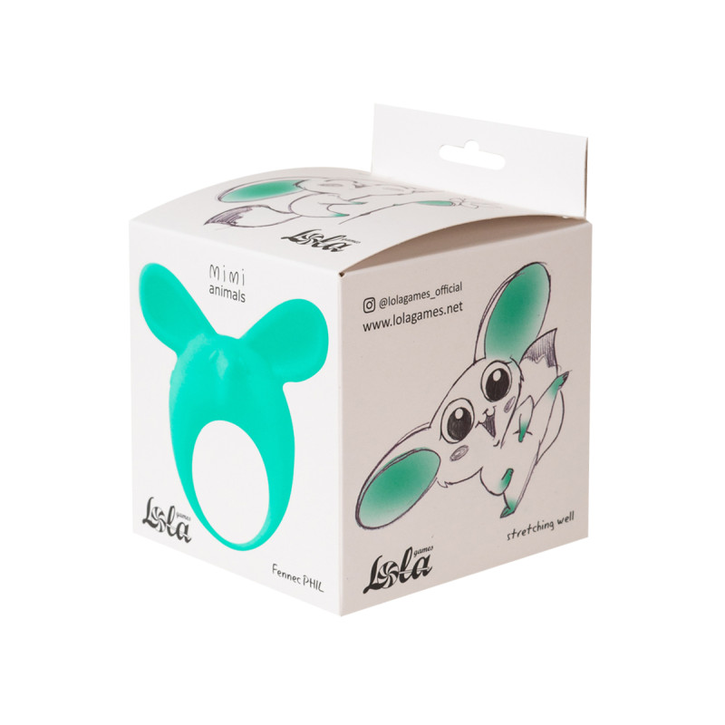 Стимулятор клитора Mimi Animals Fennec Phil Green 7000-04lola