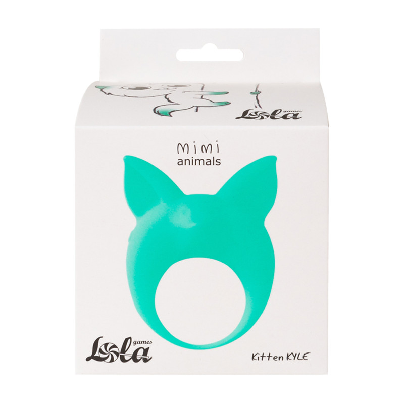 Стимулятор клитора Mimi Animals Kitten Kyle Green 7000-01lola