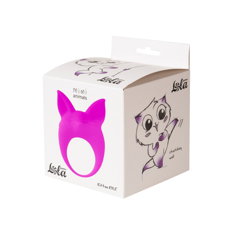 Стимулятор клитора Mimi Animals Kitten Kyle Purple 7000-11lola