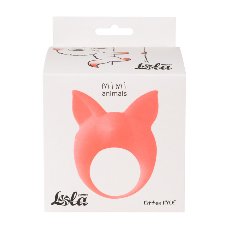 Стимулятор клитора Mimi Animals Kitten Kyle Orange 7000-21lola
