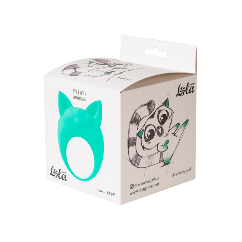 Стимулятор клитора Mimi Animals Lemur Remi Green 7000-05lola
