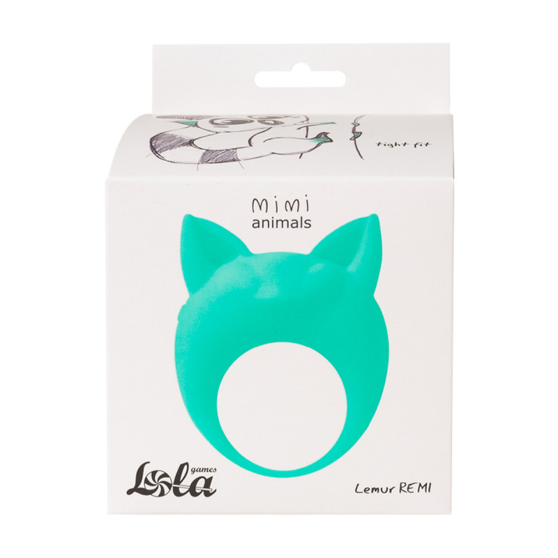 Стимулятор клитора Mimi Animals Lemur Remi Green 7000-05lola