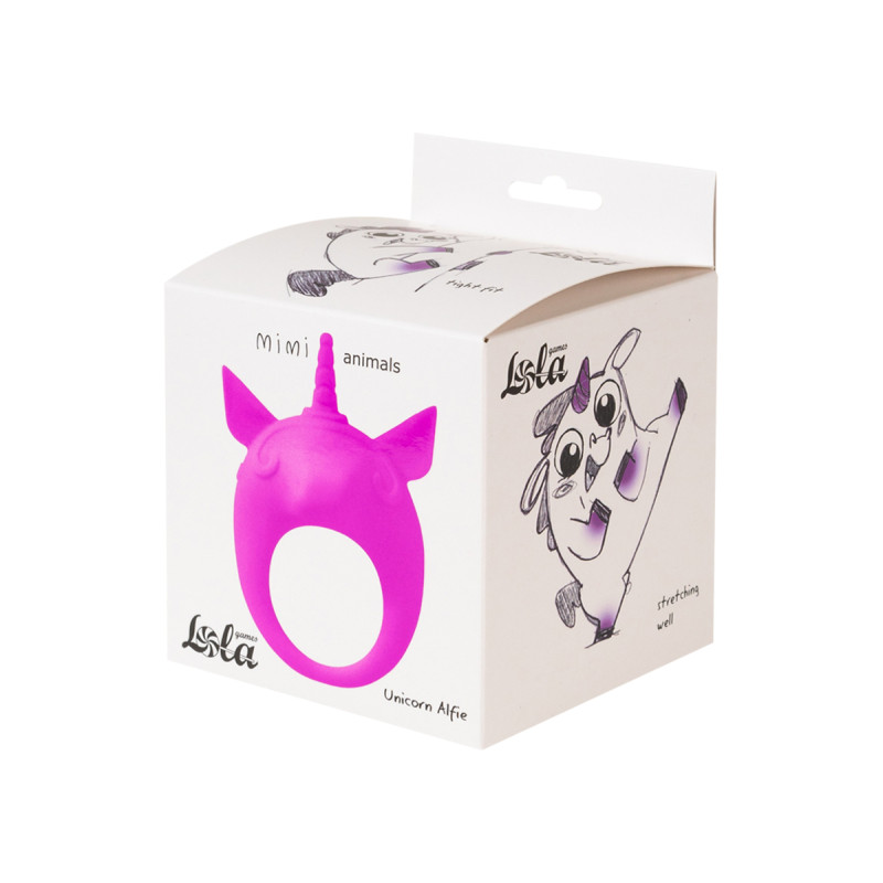 Стимулятор клитора Mimi Animals Unicorn Alfie Purple 7000-16lola