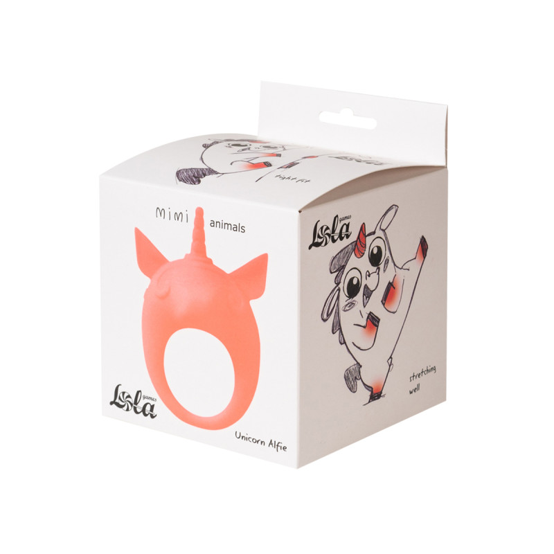 Стимулятор клитора Mimi Animals Unicorn Alfie Orange 7000-26lola